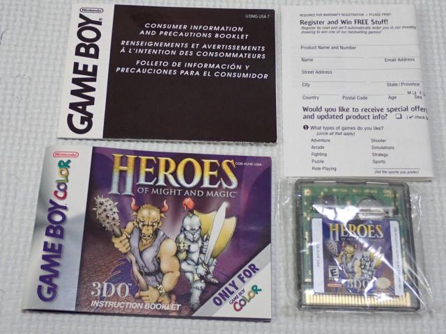 GBHEROES OF MIGHT AND MAGIC CO kĔ [q|  Q[{/\tg 