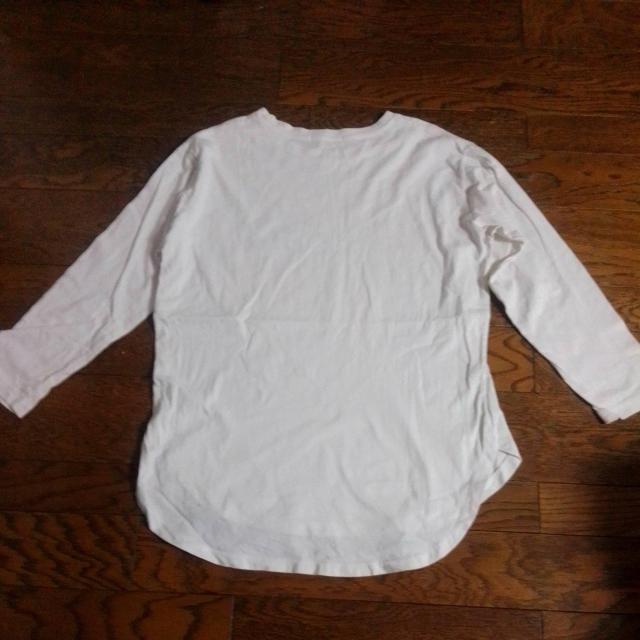 AMERICAN HOLIC メンズ Mサイズ 白 長袖 Tシャツ < 男性ファッション  AMERICAN HOLIC メンズ Mサイズ 白 長袖 Tシャツ < 男性ファッションの