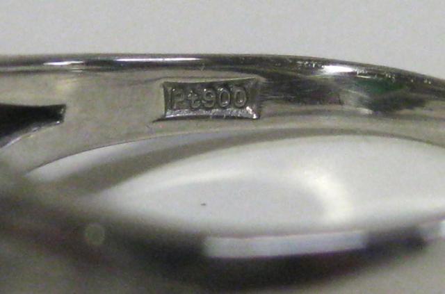 Pt900v`i O qXCŐ1.058ct_C1.62ct낤F  ANZT[/v 