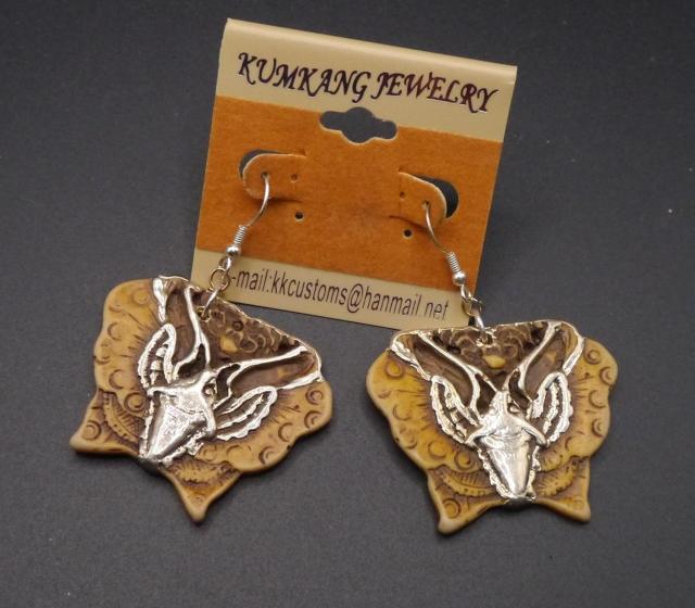 新品 KUMKANG JEWELRY アンティーク調イーグル鷲ピアス エスニック < 女性アクセサリー/時計 新品 KUMKANG JEWELRY アンティーク調イーグル鷲ピアス エスニック < 女性アクセサリー/時計の