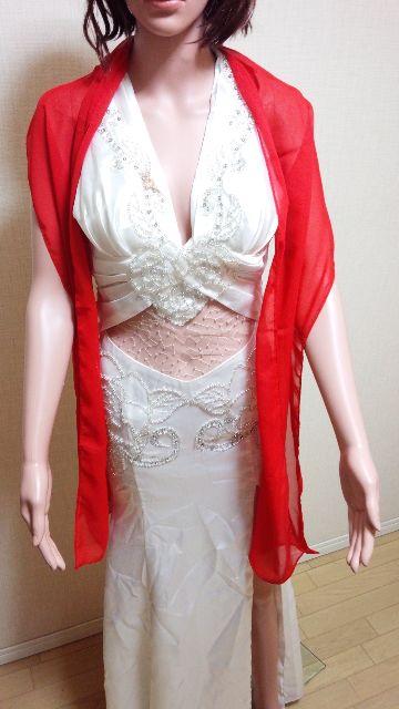 新品☆キャバ☆真っ赤なしふぉんストール☆3点で即落☆ < 女性ファッション  新品☆キャバ☆真っ赤なしふぉんストール☆3点で即落☆ < 女性ファッションの