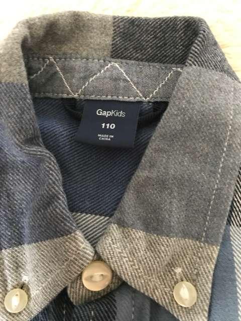 Gap kids チェックシャツ 110センチ < ブランド Gap kids チェックシャツ 110センチ < ブランドの