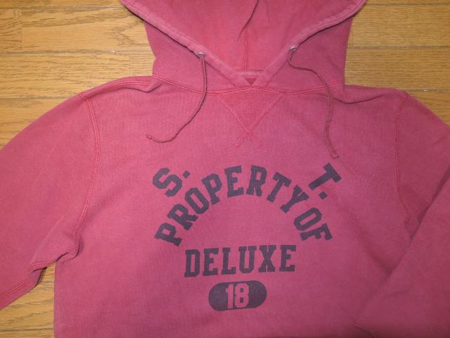 DELUXE �f���b�N�X �V���� �X�E�F�b�g �p�[�J�[ M �J���b�W�n ���S LOGO �� �u�����h�� 