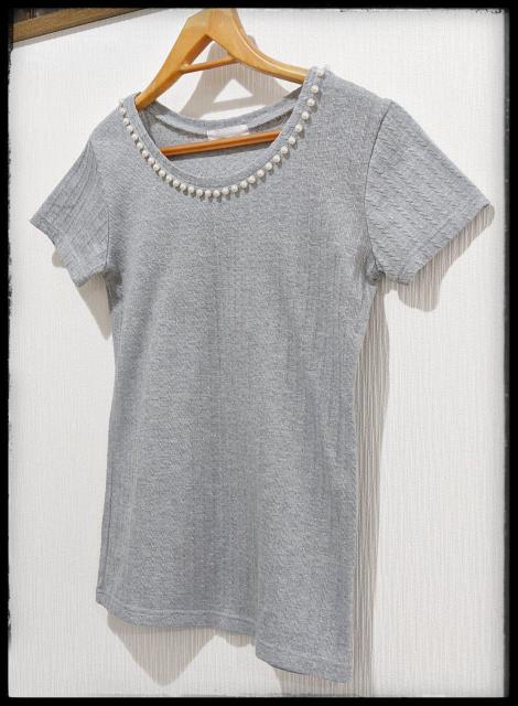 ★Leahmatin★リアマティン★Tシャツ★半袖★半袖★Mサイズ★部屋着★灰色★上着★まとめ買い歓迎★ < 女性ファッション  ★Leahmatin★リアマティン★Tシャツ★半袖★半袖★Mサイズ★部屋着★灰色★上着★まとめ買い歓迎★ < 女性ファッションの