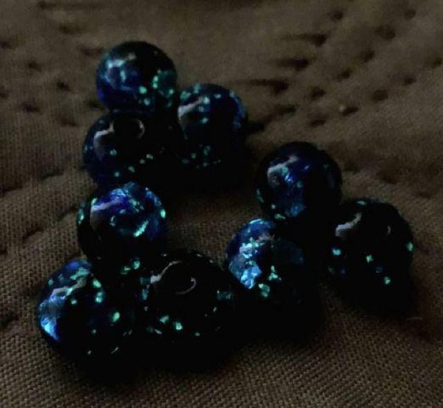 蓄光*ホタルガラスxアクアオーラxコスモオーラストラップ 天然石 パワーストーン < 家電/AV  蓄光*ホタルガラスxアクアオーラxコスモオーラストラップ 天然石 パワーストーン < 家電/AVの