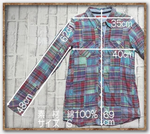 トミーガール 刺繍入りパッチワークシャツ < ブランド  トミーガール 刺繍入りパッチワークシャツ < ブランドの