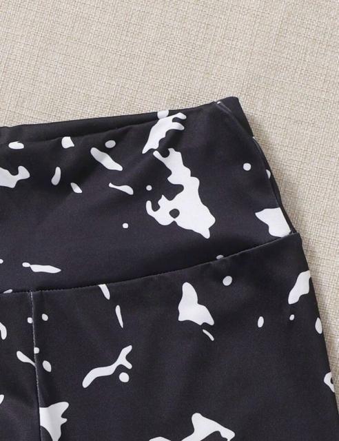 Yogatrainingwearsetブラレギンスパンツヨガトレーニングスポーツウェアブラックマーブル模様大理石柄黒白上下セット < レジャー/スポーツ Yogatrainingwearsetブラレギンスパンツヨガトレーニングスポーツウェアブラックマーブル模様大理石柄黒白上下セット < レジャー/スポーツの