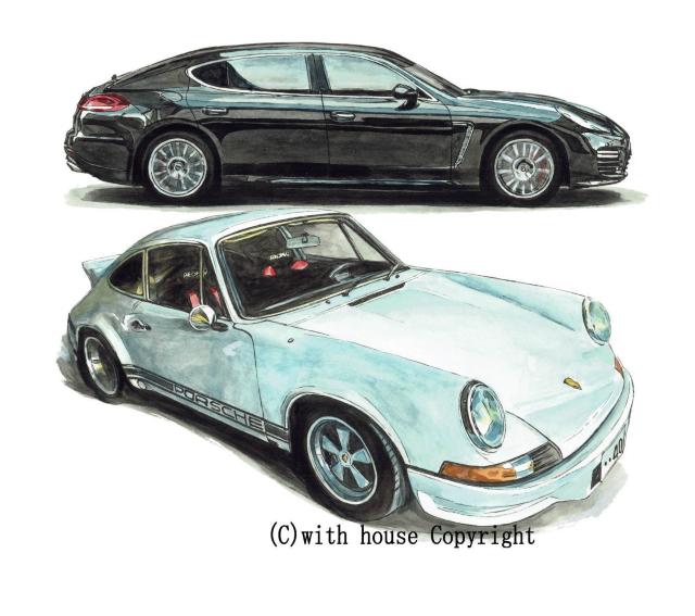 GC-1003パナメーラ/911S限定版画サイン額装作家平右ヱ門 < 自動車/バイク GC-1003パナメーラ/911S限定版画サイン額装作家平右ヱ門 < 自動車/バイク