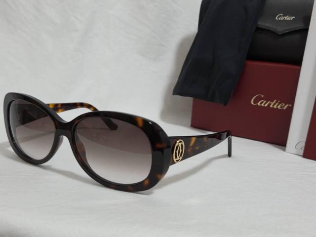 正規 カルティエ クラシック 2Cロゴアイコンリング サングラス 茶 Cデコール アイウェア シャイニーゴールド×マーブル 付属有 < ブランド 正規 カルティエ クラシック 2Cロゴアイコンリング サングラス 茶 Cデコール アイウェア シャイニーゴールド×マーブル 付属有 < ブランドの