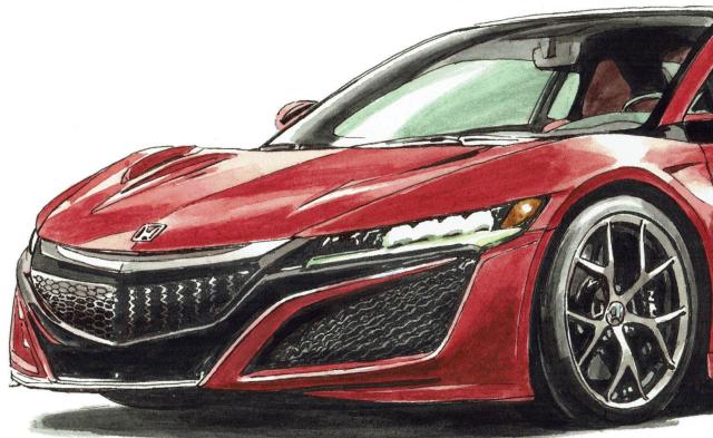 NC-203マクラーレン/NSX限定版画 直筆サイン額装済 < 自動車/バイク NC-203マクラーレン/NSX限定版画 直筆サイン額装済 < 自動車/バイク