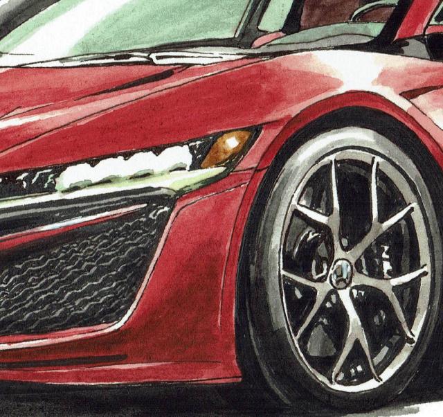 NC-203マクラーレン/NSX限定版画 直筆サイン額装済 < 自動車/バイク NC-203マクラーレン/NSX限定版画 直筆サイン額装済 < 自動車/バイク