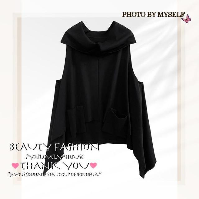 〜3L4L5L*2枚/ドレープアシメトップス+ラウンドネックシ < 女性ファッション 〜3L4L5L*2枚/ドレープアシメトップス+ラウンドネックシ < 女性ファッションの