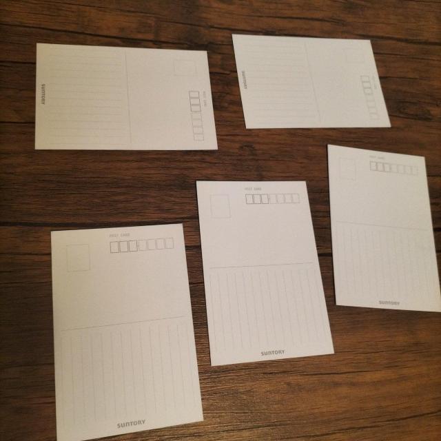 SUNTORY 三浦雄一郎 絵葉書 5枚セット 未使用 < インテリア/ライフ SUNTORY 三浦雄一郎 絵葉書 5枚セット 未使用 < インテリア/ライフの