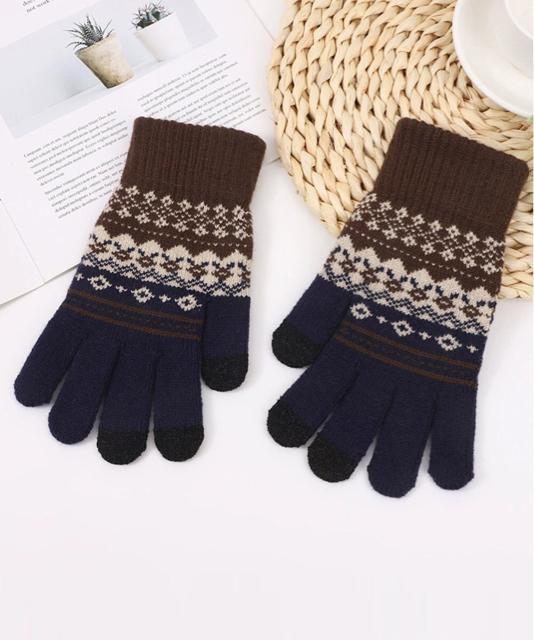 送料無料 新品 ジャカードニット手袋スマホ対応手袋裏起毛 < 女性ファッション 送料無料 新品 ジャカードニット手袋スマホ対応手袋裏起毛 < 女性ファッションの