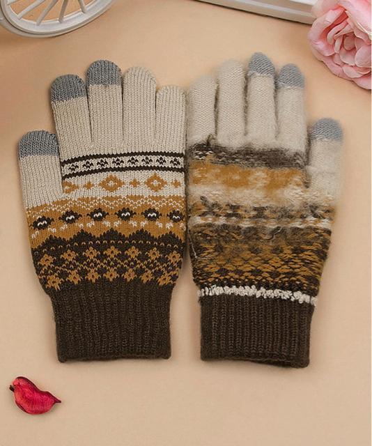 送料無料 新品 ジャカードニット手袋スマホ対応手袋裏起毛 < 女性ファッション 送料無料 新品 ジャカードニット手袋スマホ対応手袋裏起毛 < 女性ファッションの