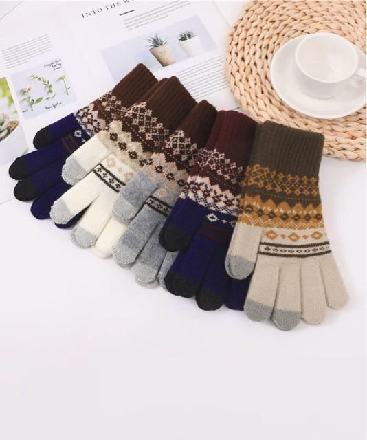 送料無料 新品 ジャカードニット手袋スマホ対応手袋裏起毛 < 女性ファッション 送料無料 新品 ジャカードニット手袋スマホ対応手袋裏起毛 < 女性ファッションの