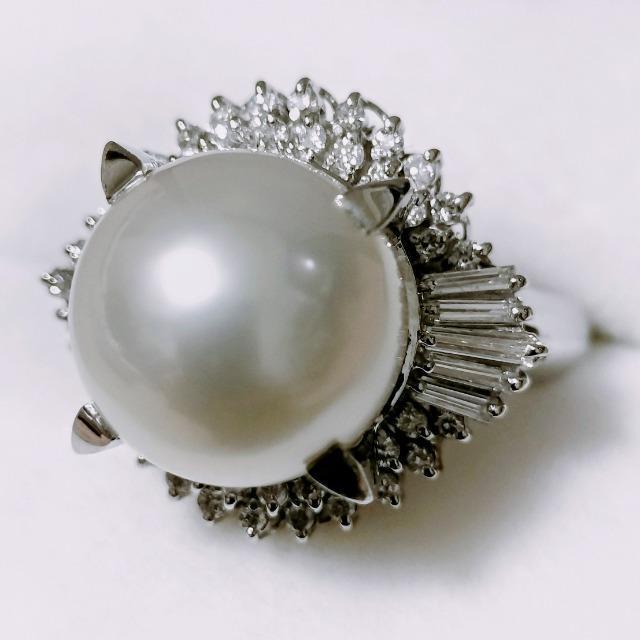 �_�C�������h�~�p�[�� �����O Pt900 11.1mm 0.44ct 10.6g �� �����A�N�Z�T���[/���v�� 