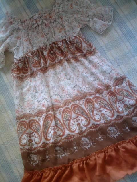 エスニック風シフォンワンピース【送料込】 < 女性ファッション エスニック風シフォンワンピース【送料込】 < 女性ファッションの