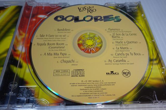 CD★ロス・デル・リオ★Colores(輸入盤)★Los Del Rio★2枚同梱270円 < CD/DVD/ビデオ  CD★ロス・デル・リオ★Colores(輸入盤)★Los Del Rio★2枚同梱270円 < CD/DVD/ビデオの