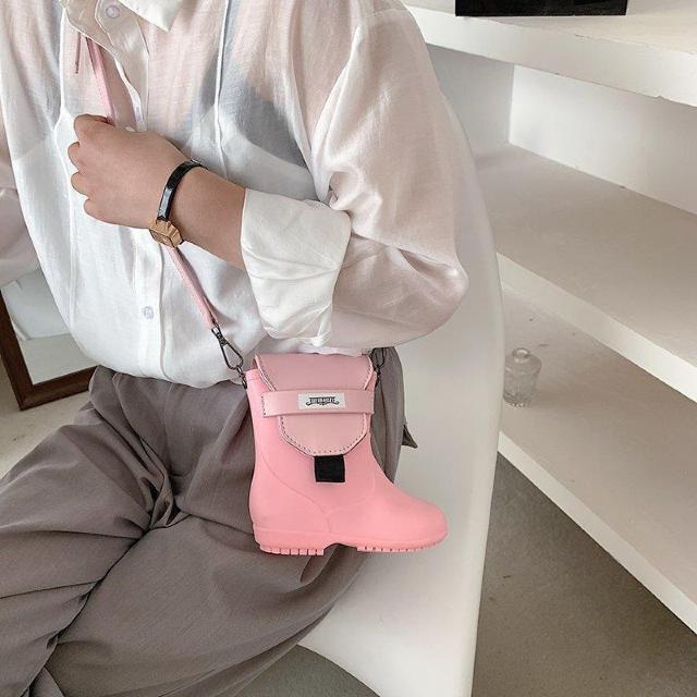 バッグ ショルダーバッグ PU かわいい ショルダー キッズ レインブーツ < 女性ファッション  バッグ ショルダーバッグ PU かわいい ショルダー キッズ レインブーツ < 女性ファッションの