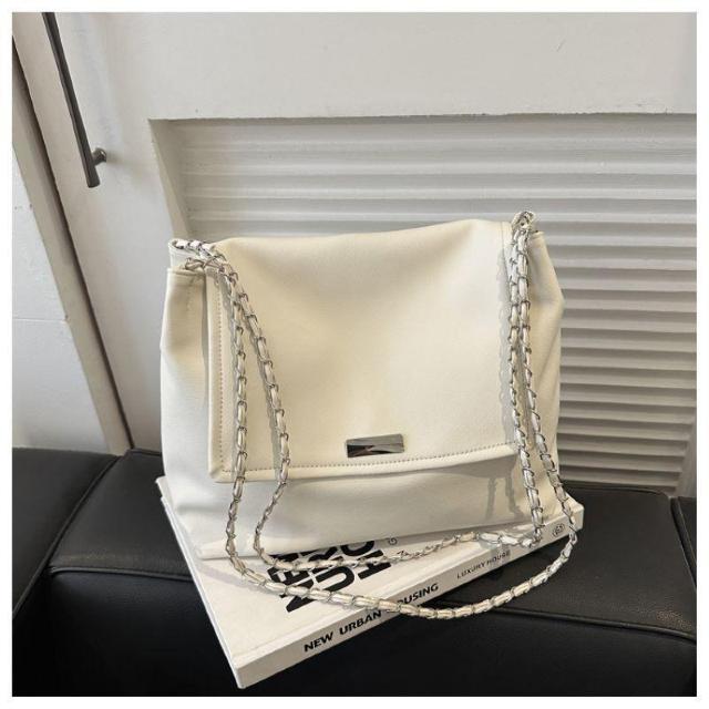 レディース バッグ ショルダーバッグ 肩掛け 斜め掛け レトロ 通勤 ホワイト < 女性ファッション  レディース バッグ ショルダーバッグ 肩掛け 斜め掛け レトロ 通勤 ホワイト < 女性ファッションの