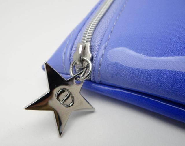 Christian Dior ディオール ロゴ ポーチ エナメルグラデーション ブルー系<USED>【送料無料】 < ブランド Christian Dior ディオール ロゴ ポーチ エナメルグラデーション ブルー系<USED>【送料無料】 < ブランドの