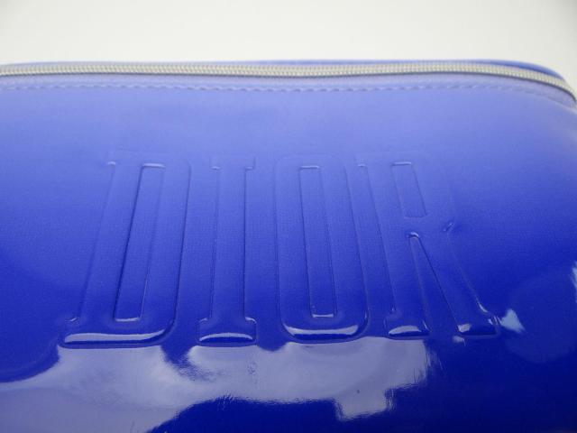 Christian Dior ディオール ロゴ ポーチ エナメルグラデーション ブルー系<USED>【送料無料】 < ブランド Christian Dior ディオール ロゴ ポーチ エナメルグラデーション ブルー系<USED>【送料無料】 < ブランドの