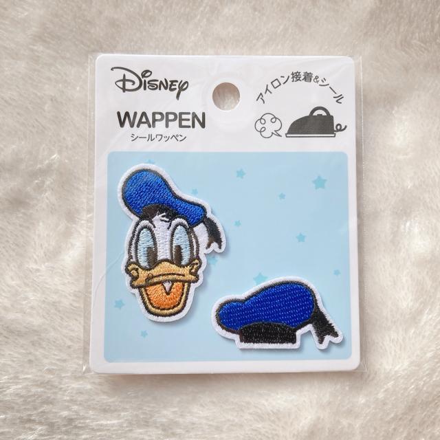 ディズニー ドナルドダック 刺繍 アイロン接着 シール ワッペン ハンドメイド N2m < アニメ/コミック/キャラクター  ディズニー ドナルドダック 刺繍 アイロン接着 シール ワッペン ハンドメイド N2m  < アニメ/コミック/キャラクターの
