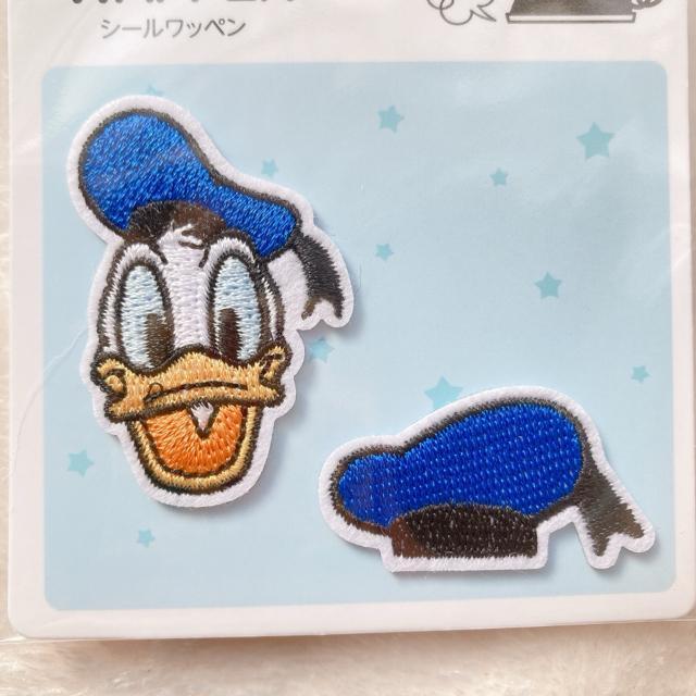 ディズニー ドナルドダック 刺繍 アイロン接着 シール ワッペン ハンドメイド N2m < アニメ/コミック/キャラクター  ディズニー ドナルドダック 刺繍 アイロン接着 シール ワッペン ハンドメイド N2m < アニメ/コミック/キャラクターの