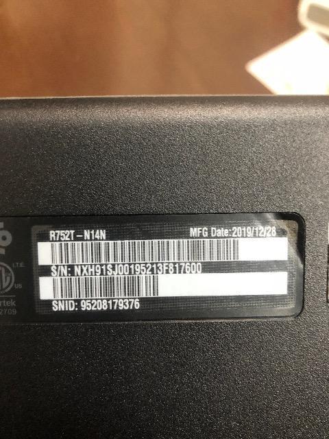 Chromebook ACER R752T-N14N  PC{/Ӌ@ 