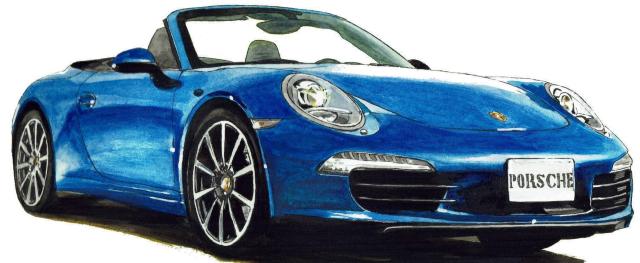 GC-1007 911カレラ/911S限定版画サイン額装作家平右ヱ門 < 自動車/バイク GC-1007 911カレラ/911S限定版画サイン額装作家平右ヱ門 < 自動車/バイク