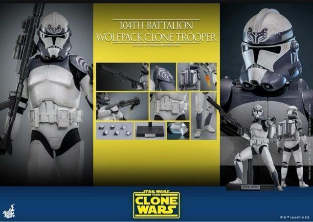 ホットトイズ TMS142 『スター・ウォーズ』クローン・トルーパー(ウルフパック/第104大隊) 通常版 Battalion < ホビー  ホットトイズ TMS142 『スター・ウォーズ』クローン・トルーパー(ウルフパック/第104大隊) 通常版 Battalion  < ホビーの