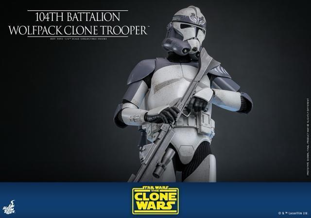 ホットトイズ TMS142 『スター・ウォーズ』クローン・トルーパー(ウルフパック/第104大隊) 通常版 Battalion < ホビー  ホットトイズ TMS142 『スター・ウォーズ』クローン・トルーパー(ウルフパック/第104大隊) 通常版 Battalion < ホビーの
