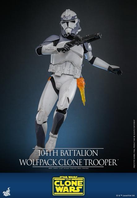 ホットトイズ TMS142 『スター・ウォーズ』クローン・トルーパー(ウルフパック/第104大隊) 通常版 Battalion < ホビー  ホットトイズ TMS142 『スター・ウォーズ』クローン・トルーパー(ウルフパック/第104大隊) 通常版 Battalion < ホビーの