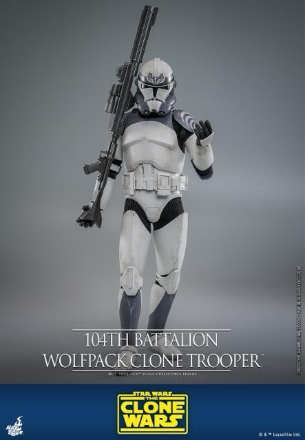 ホットトイズ TMS142 『スター・ウォーズ』クローン・トルーパー(ウルフパック/第104大隊) 通常版 Battalion < ホビー  ホットトイズ TMS142 『スター・ウォーズ』クローン・トルーパー(ウルフパック/第104大隊) 通常版 Battalion < ホビーの