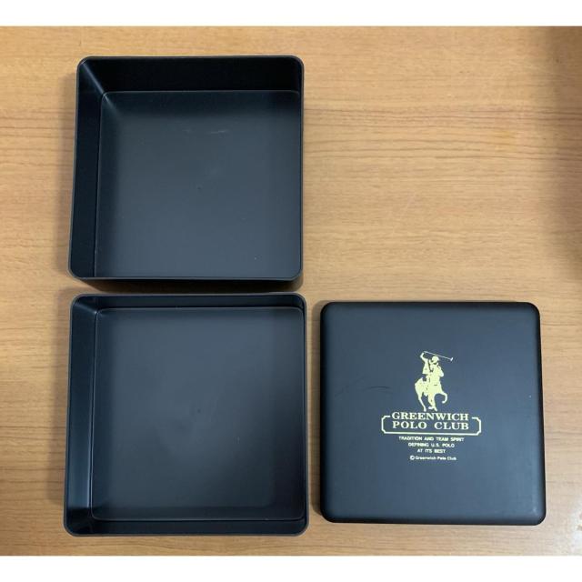 【送料無料】POLO CLUB 2段収納ケース 収納箱 黒 共箱付き < インテリア/ライフ 【送料無料】POLO CLUB 2段収納ケース 収納箱 黒 共箱付き < インテリア/ライフの