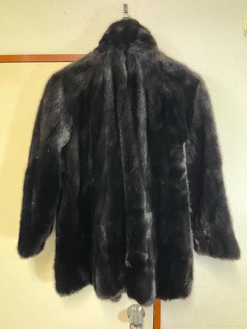 SAGA MINK ミンクファーコート 毛皮 ミンク ファーコート ブラック リアルファー ミドル丈 < 女性ファッション SAGA MINK ミンクファーコート 毛皮 ミンク ファーコート ブラック リアルファー ミドル丈 < 女性ファッションの