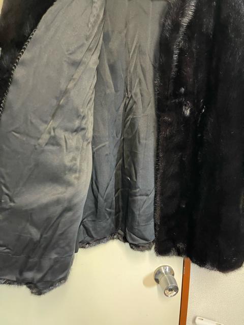 SAGA MINK ミンクファーコート 毛皮 ミンク ファーコート ブラック リアルファー ミドル丈 < 女性ファッション SAGA MINK ミンクファーコート 毛皮 ミンク ファーコート ブラック リアルファー ミドル丈 < 女性ファッションの