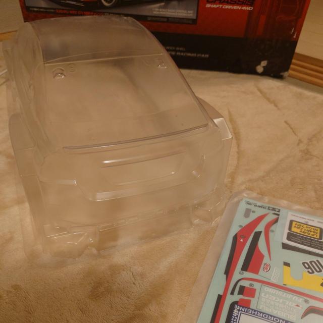 スバルSTlタミヤTT02シャーシ用クリアボディー < ホビー スバルSTlタミヤTT02シャーシ用クリアボディー < ホビーの