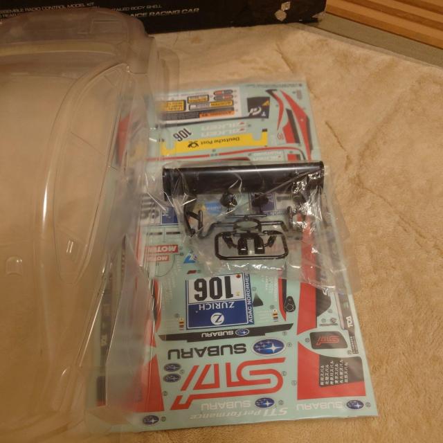 スバルSTlタミヤTT02シャーシ用クリアボディー < ホビー スバルSTlタミヤTT02シャーシ用クリアボディー < ホビーの