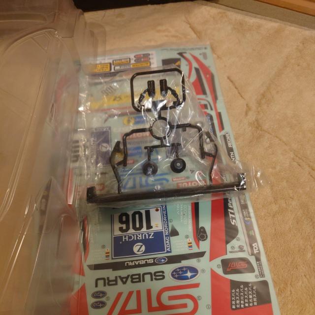 スバルSTlタミヤTT02シャーシ用クリアボディー < ホビー スバルSTlタミヤTT02シャーシ用クリアボディー < ホビーの