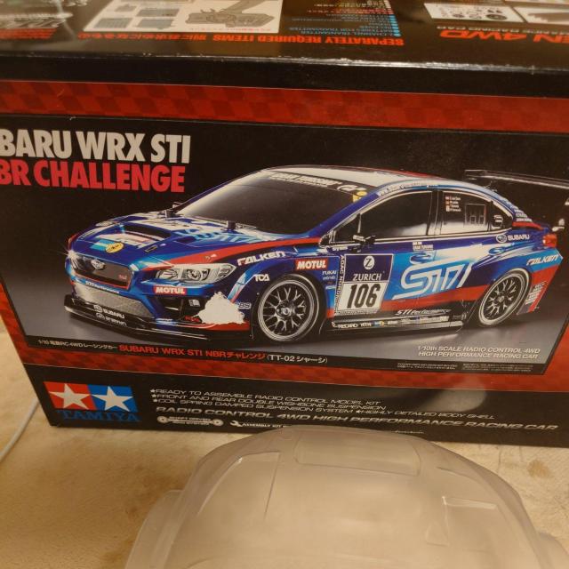 スバルSTlタミヤTT02シャーシ用クリアボディー < ホビー スバルSTlタミヤTT02シャーシ用クリアボディー < ホビーの