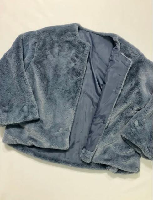 ���f�B�[�X �t�F�C�N�t�@�[ �u���]�� �R�[�g �؍� �o���G�R�A �����[�^ �P �� �����t�@�b�V������ 