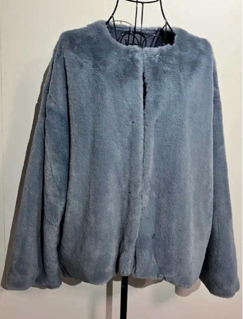 ���f�B�[�X �t�F�C�N�t�@�[ �u���]�� �R�[�g �؍� �o���G�R�A �����[�^ �P �� �����t�@�b�V������ 