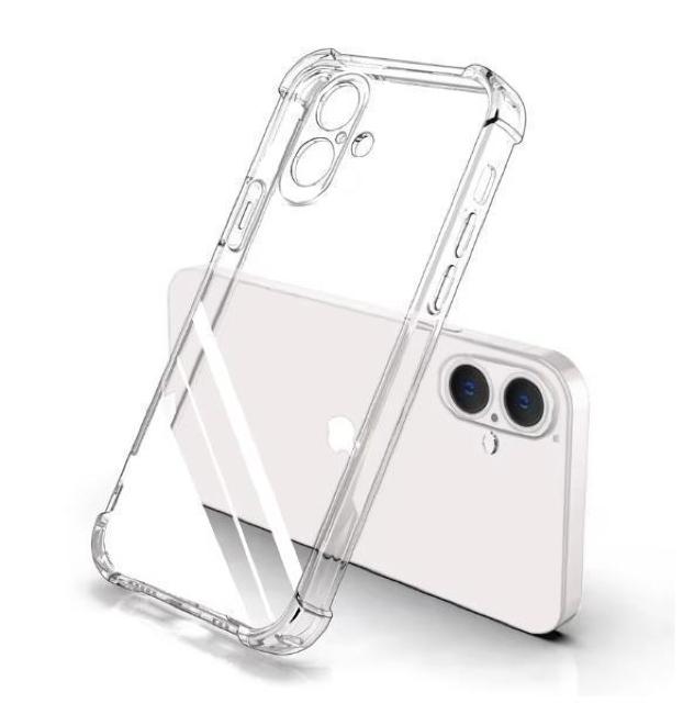 iphone16 Plus �N���A ���o�[ �V���b�N�y�� �P�[�X TPU �\�t�g ���� iphone16plus �v���X �J�o�[  �� �Ɠd/AV�� 