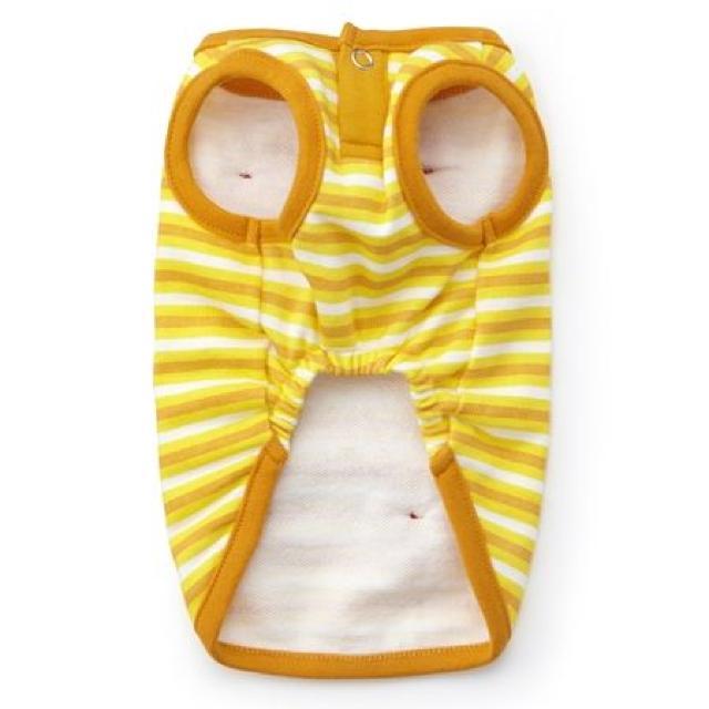 くまリュック付き タンクトップ S イエロー★新品 〜3kg位 < ペット/手芸/園芸  くまリュック付き タンクトップ S イエロー★新品 〜3kg位 < ペット/手芸/園芸の