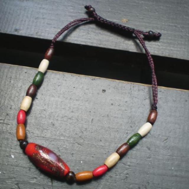 ミックスビーズ*紐編みブレスレット*3 < 男性アクセサリー/時計 ミックスビーズ*紐編みブレスレット*3 < 男性アクセサリー/時計の