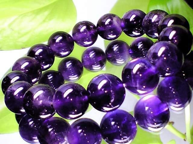 本物天然石☆天然アメジスト紫水晶12ミリ☆数珠 < 男性アクセサリー/時計  本物天然石☆天然アメジスト紫水晶12ミリ☆数珠 < 男性アクセサリー/時計の