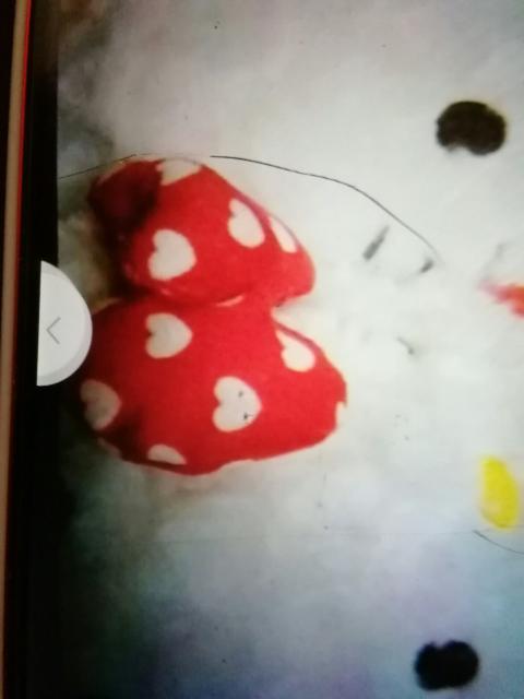 キてィはーと柄すりっぱwhite&red < アニメ/コミック/キャラクター  キてィはーと柄すりっぱwhite&red < アニメ/コミック/キャラクターの