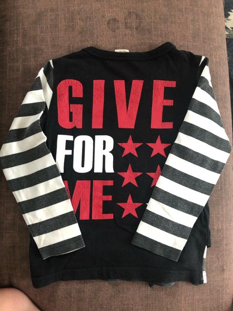 ANAP☆ロンT☆重ね着風☆オシャレ☆ロゴ☆100cm < ブランド  ANAP☆ロンT☆重ね着風☆オシャレ☆ロゴ☆100cm < ブランドの